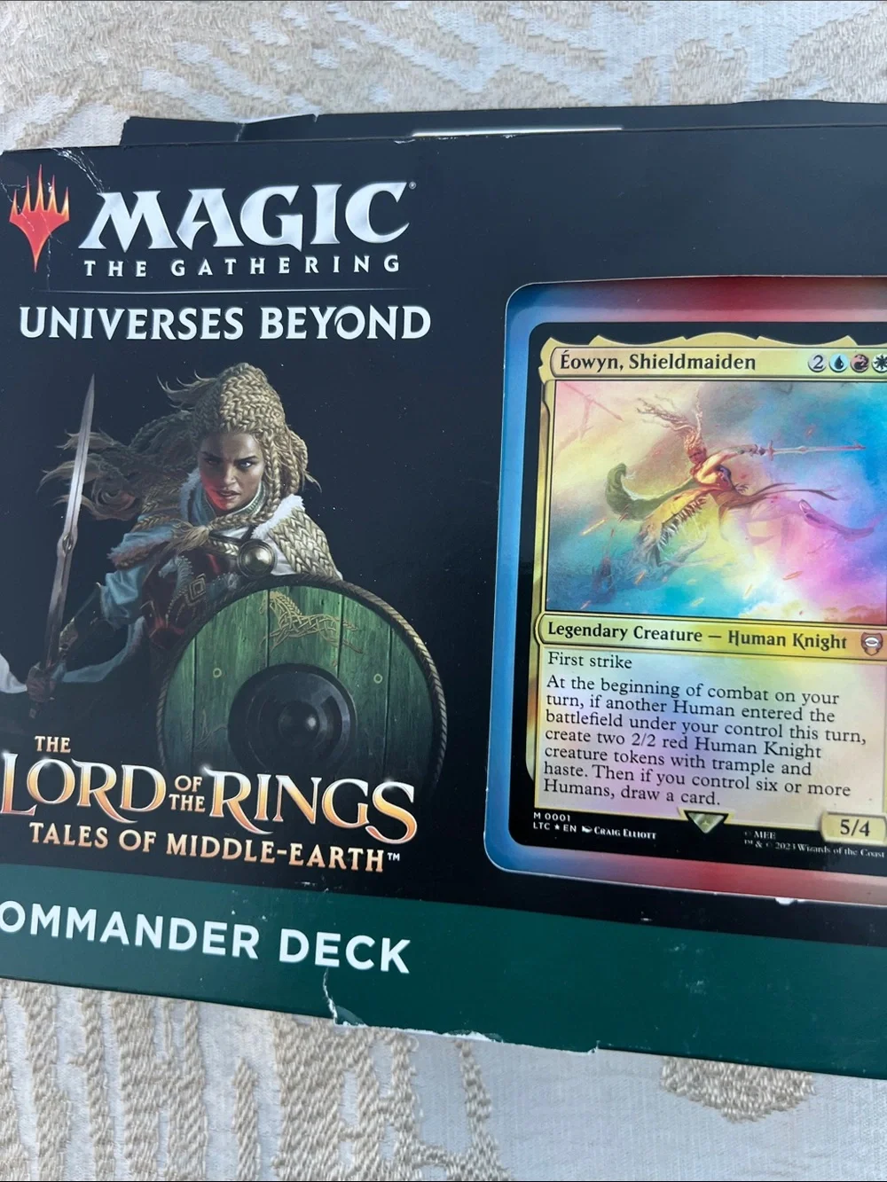 Magic The Gathering Lord of the Rings Commander Deck Rides Of Rohan - Picture 3 of 14